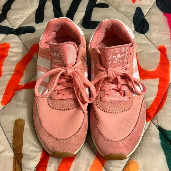 Pink Suede Adidas 🎀 - Picture 2 of 9